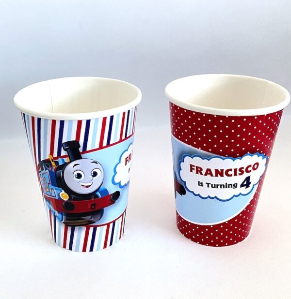 paper cups Thomas and Friends