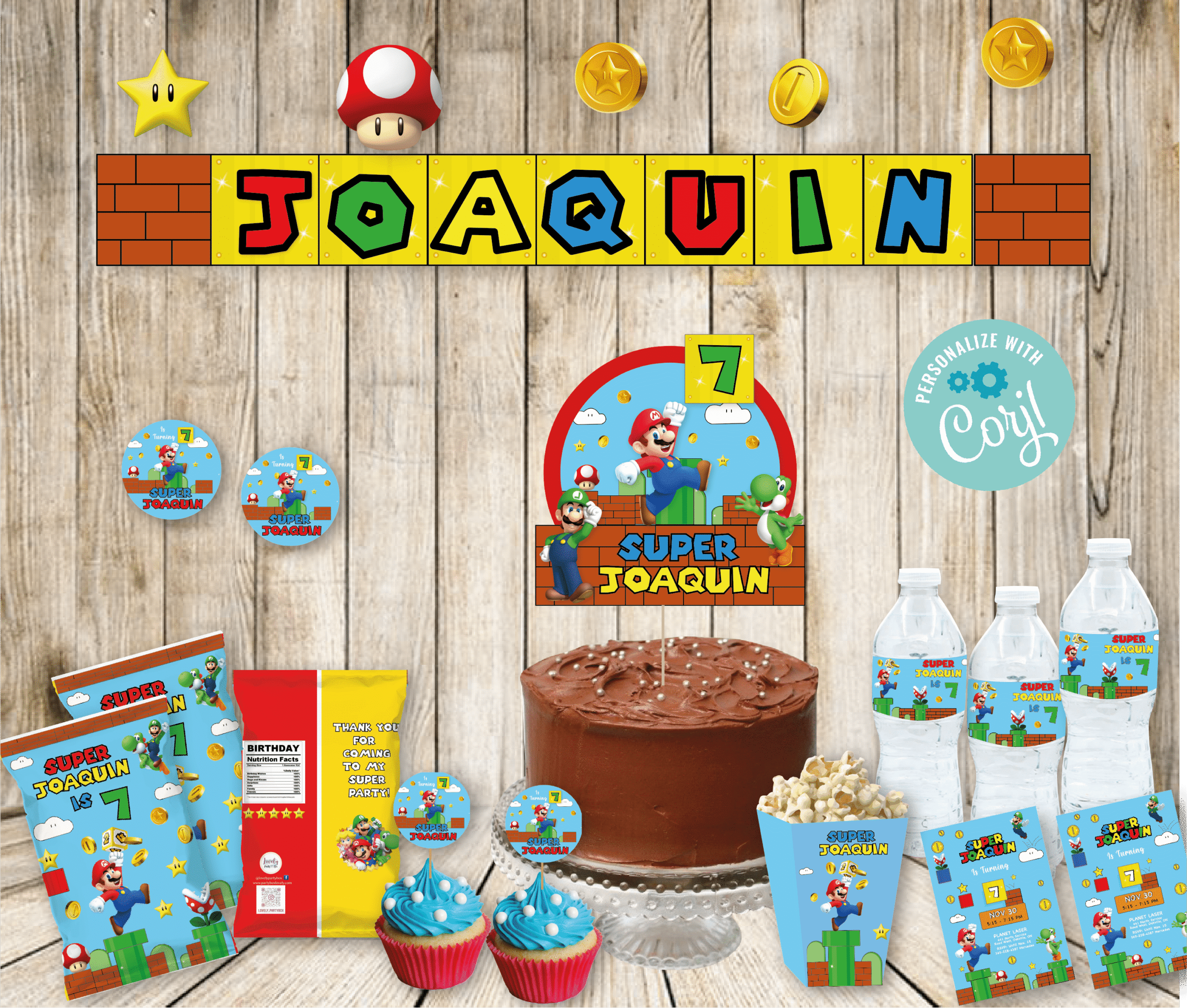 Super Mario Digital Party Box