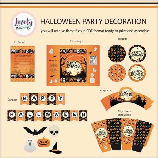 Halloween party decorations
